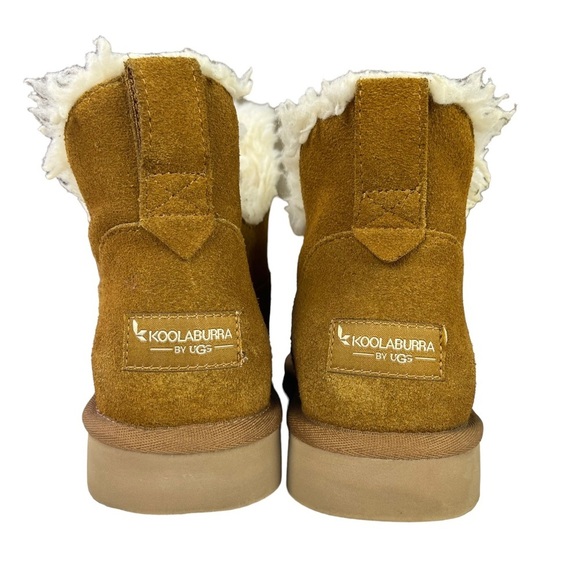 Koolaburra by UGG Ankle Suede Boots 1116711 Brown Womens Size 6 - Picture 9 of 11